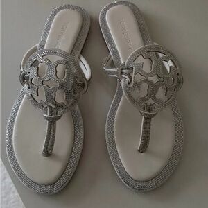 Tory Burch Metallic Sandals